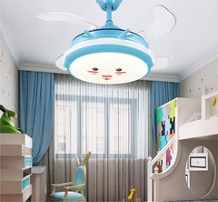 Children's Ceiling Fan Light In Domestic Bedroom - Mubimart -  