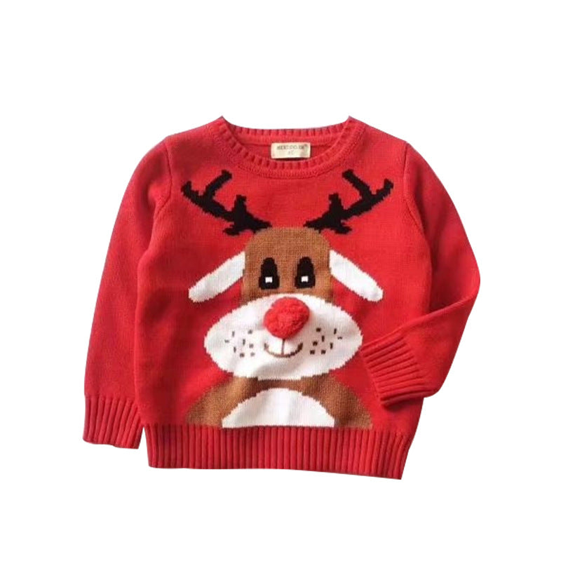 Children's Christmas sweater - Mubimart - Boy Sweatshirts 