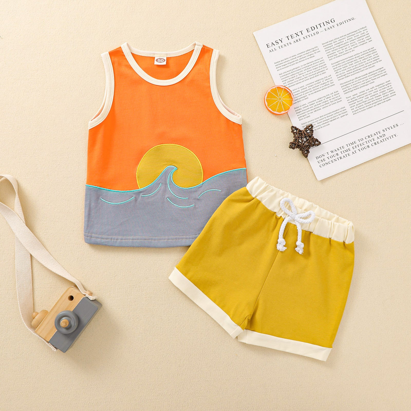 Children's Clothing Summer Cartoon Kids Clothes - Mubimart -  