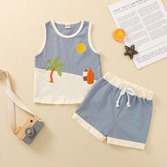 Children's Clothing Summer Cartoon Kids Clothes - Mubimart -  