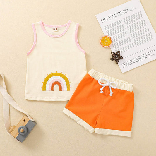 Children's Clothing Summer Cartoon Kids Clothes - Mubimart