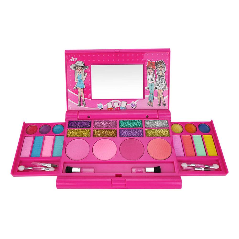 Children's Cosmetics Toy Set Baby Simulation Play House Girl Princess Makeup Box - Mubimart