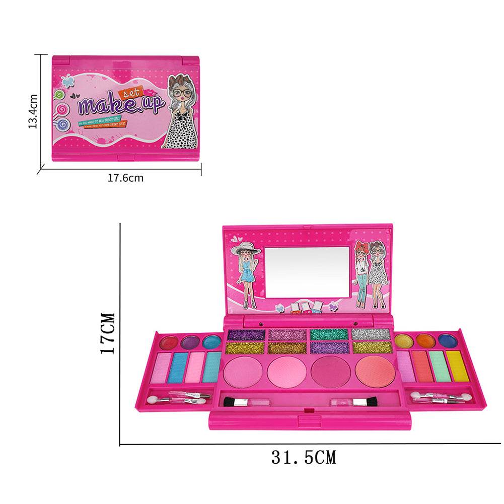 Children's Cosmetics Toy Set Baby Simulation Play House Girl Princess Makeup Box - Mubimart
