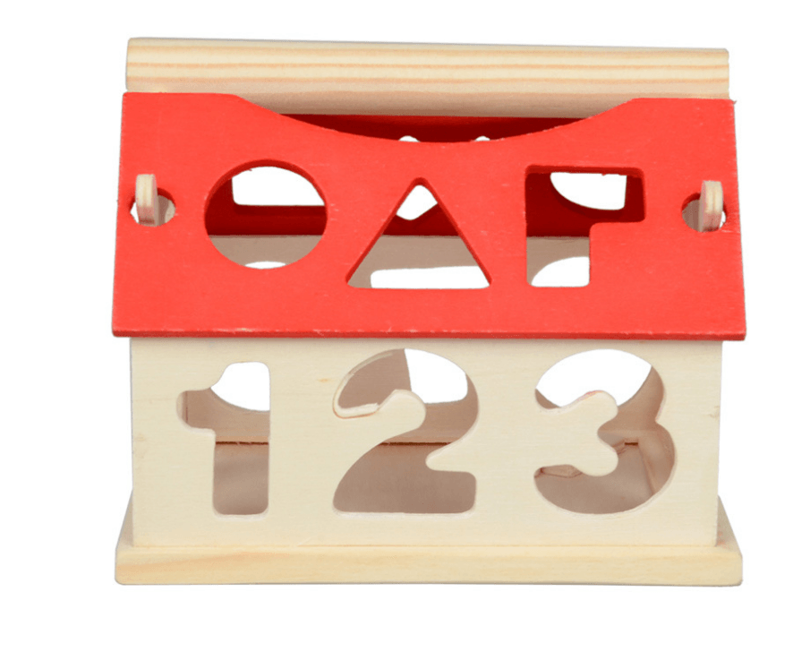Children's Digital House Wisdom House Cute Digital Pairs Early Learning Educational Toys - Mubimart
