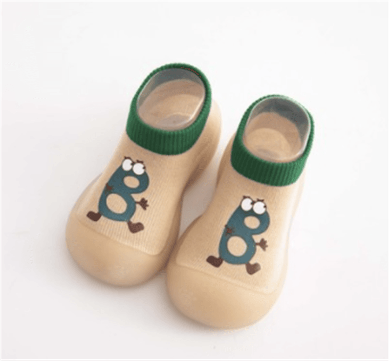 Children's Floor Socks 0-4 Years Old Baby Rubber-soled Non-slip Toddler Socks - Mubimart