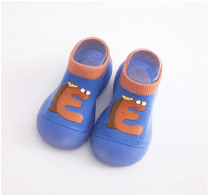 Children's Floor Socks 0-4 Years Old Baby Rubber-soled Non-slip Toddler Socks - Mubimart