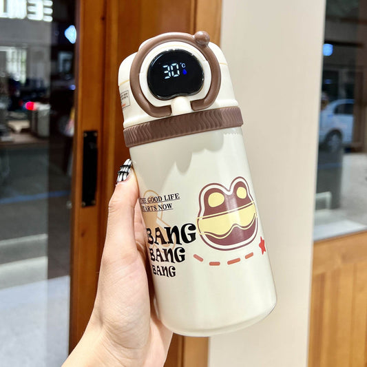Children's Intelligent Thermal Insulation Cup Large Capacity Portable - Mubimart
