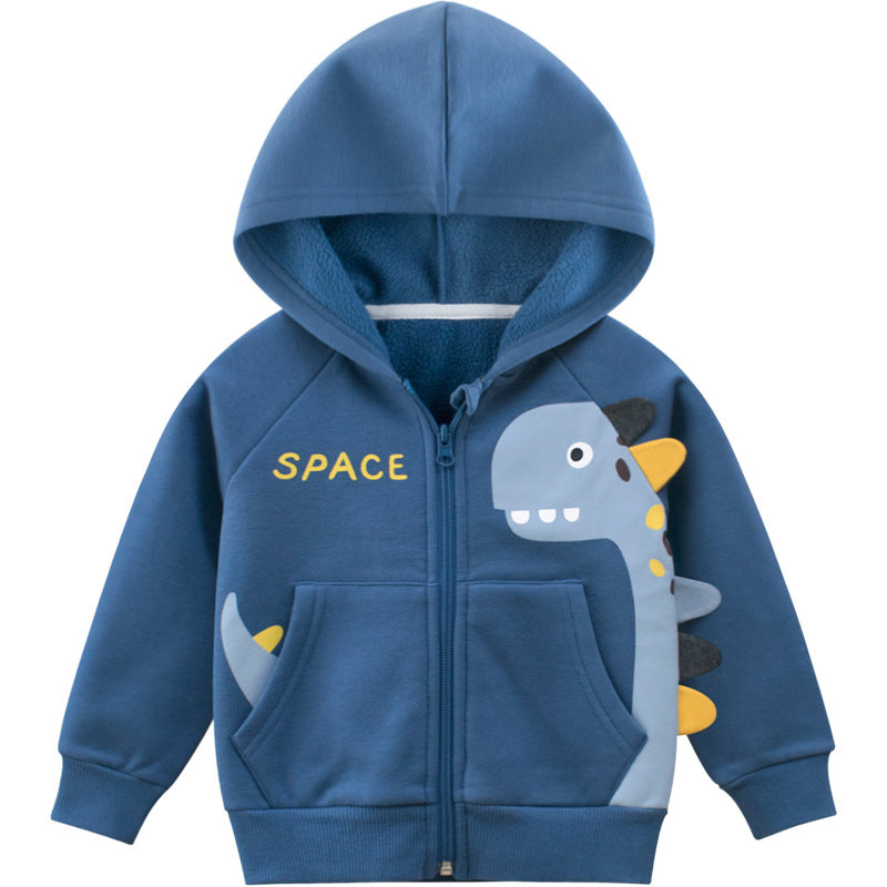 Children's Jacket Sweater Fleece Baby Boy Clothes - Mubimart - Boy Hoodies 