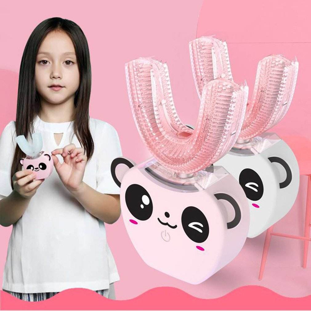Children's Lazy Toothbrush U-shaped Smart Electric Toothbrush - Mubimart