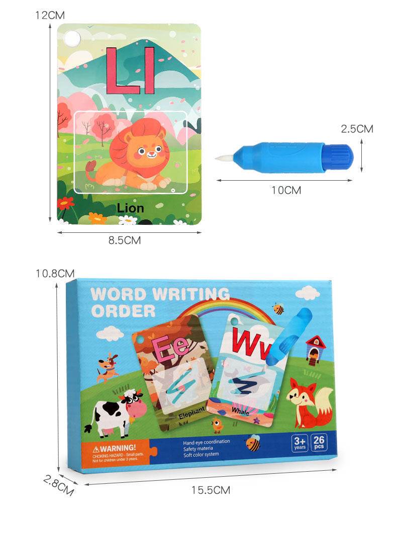 Children's Learning Water Painting Graffiti Card Educational Toys - Mubimart