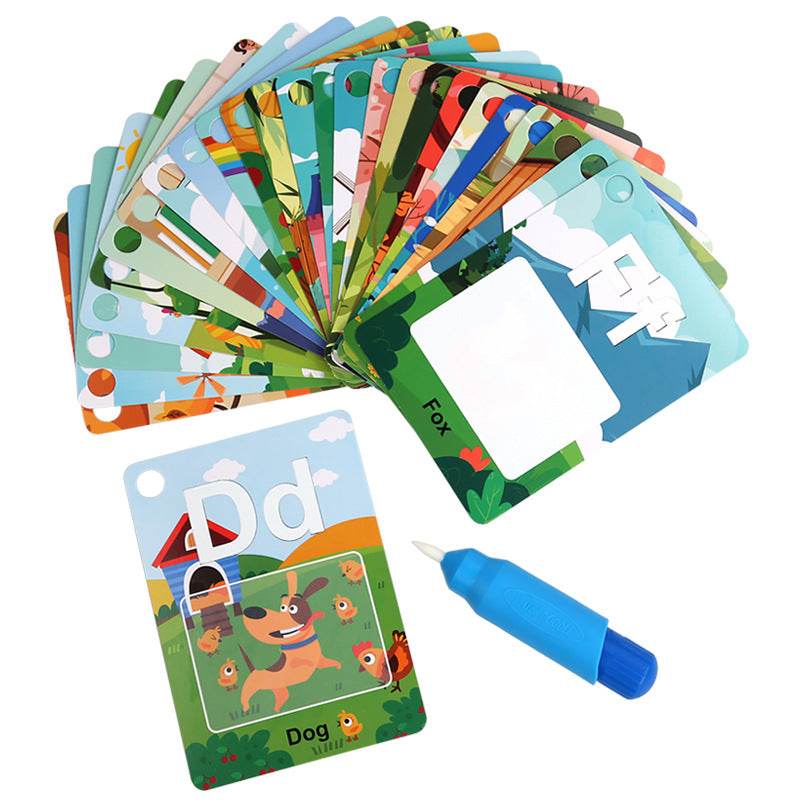 Children's Learning Water Painting Graffiti Card Educational Toys - Mubimart