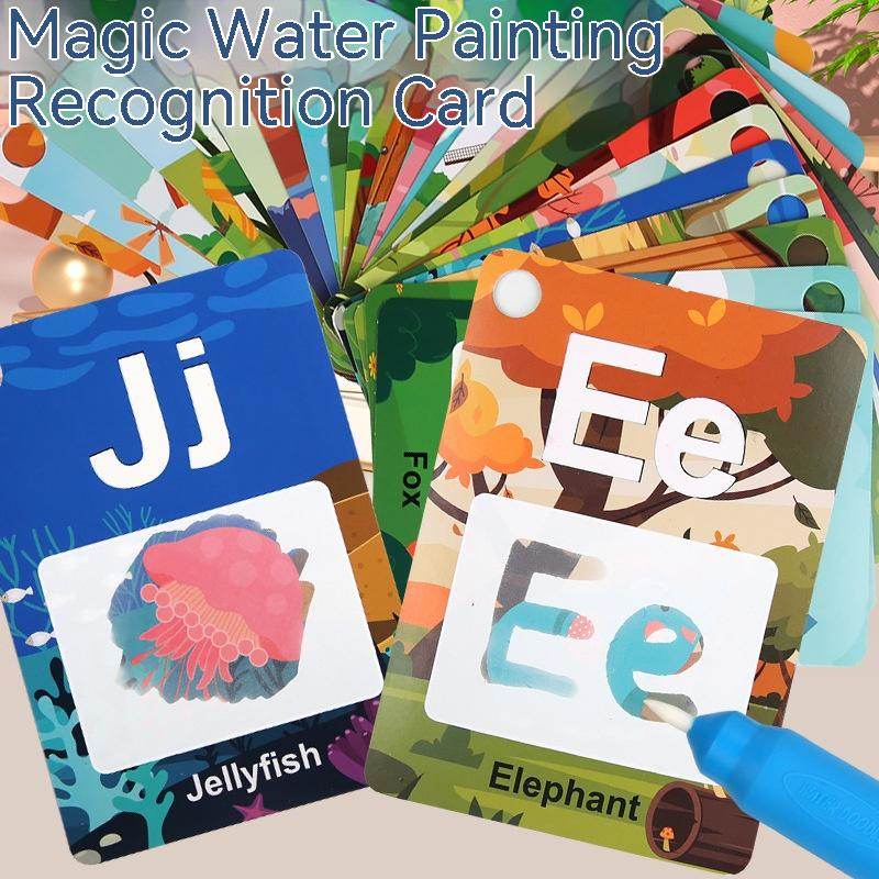 Children's Learning Water Painting Graffiti Card Educational Toys - Mubimart