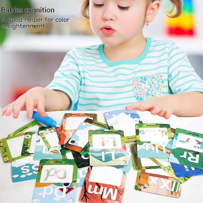 Children's Learning Water Painting Graffiti Card Educational Toys - Mubimart