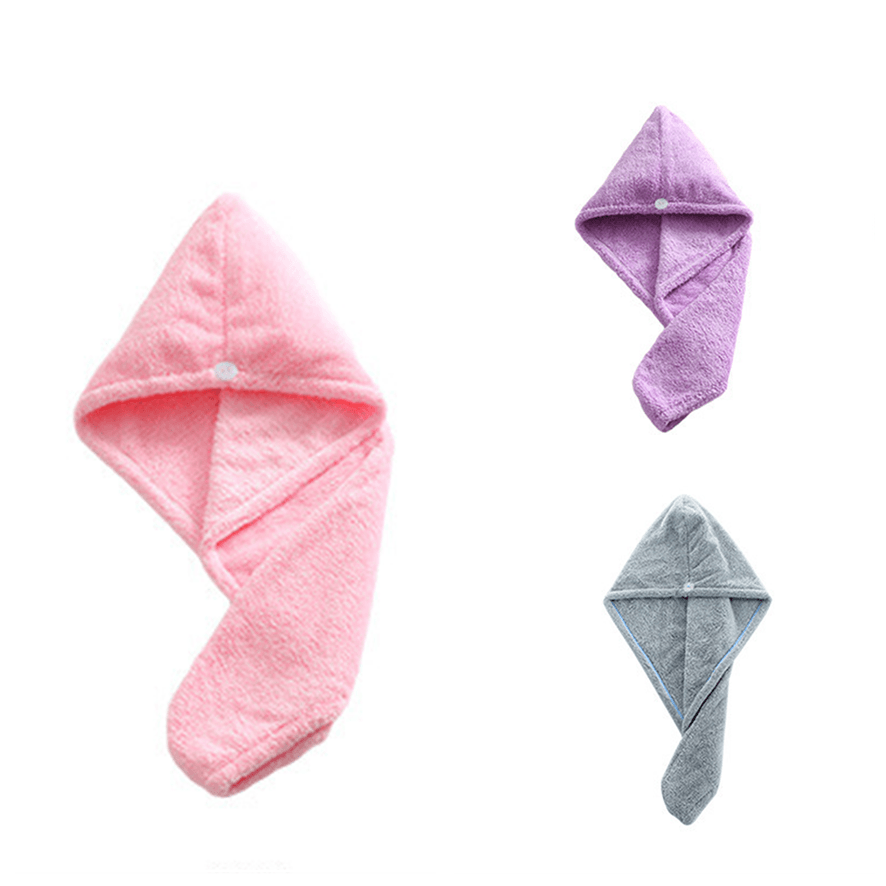 Children's Microfiber Dry Hair Towel - Mubimart