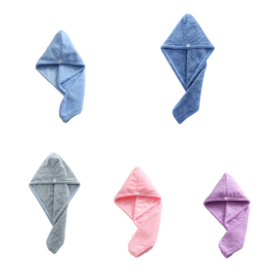 Children's Microfiber Dry Hair Towel - Mubimart