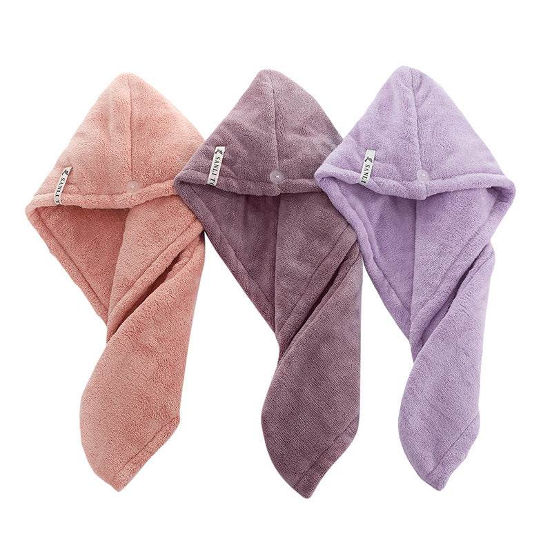 Children's Microfiber Dry Hair Towel - Mubimart