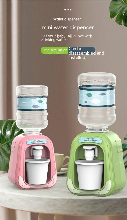 Children's Mini Simulation Water Dispenser - Mubimart -  