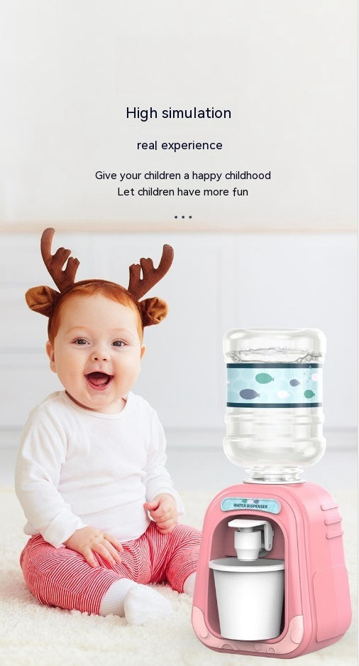 Children's Mini Simulation Water Dispenser - Mubimart -  