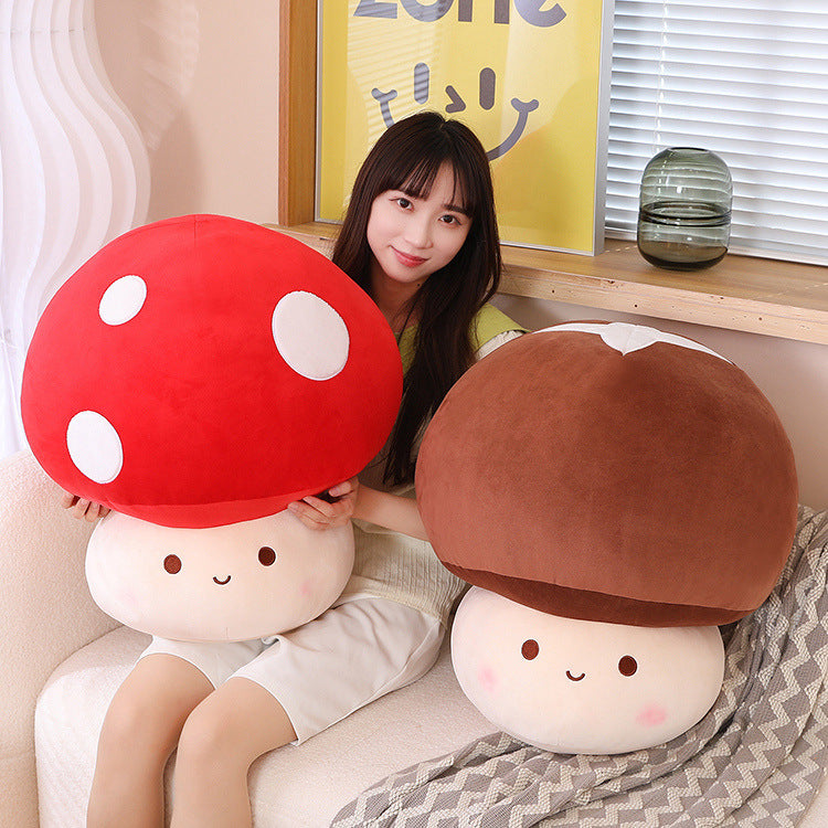 Children's Pillow With Mushroom Dolls - Mubimart - Doll 