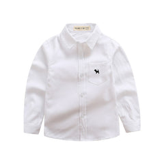 Children's Shirts Boys' Long-sleeved Shirts - Mubimart -  