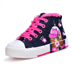 Children's Shoes Canvas Girls' Sneakers - Mubimart -  