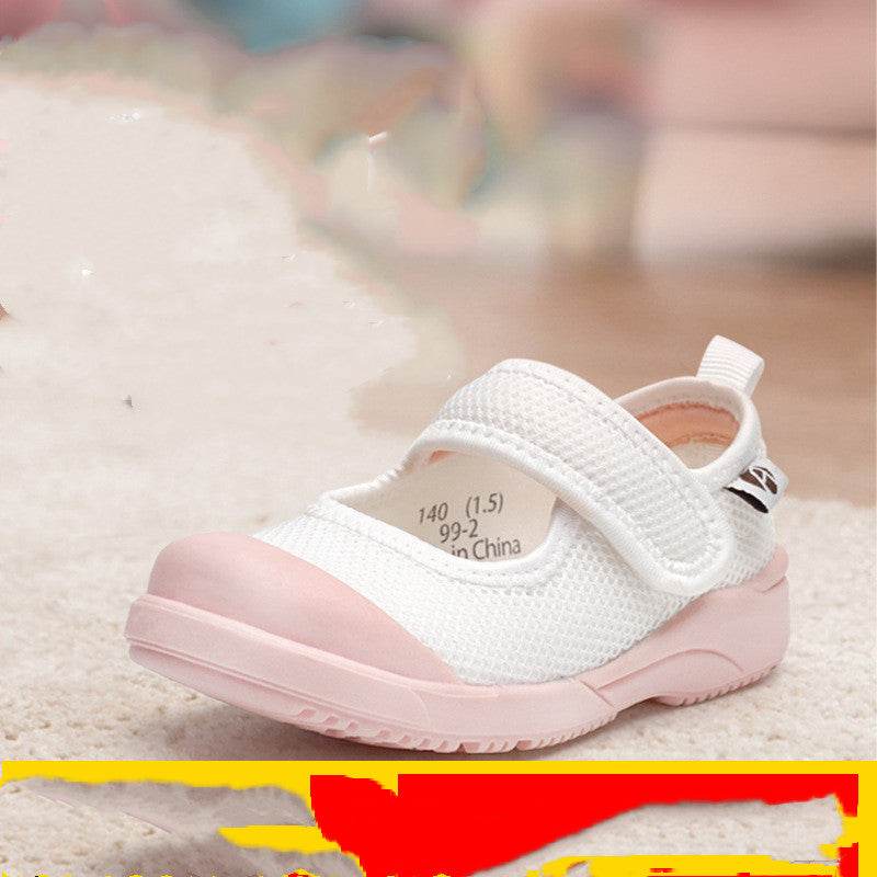 Children's Shoes Children's Cloth Shoes White Shoes Baby Shoes - Mubimart