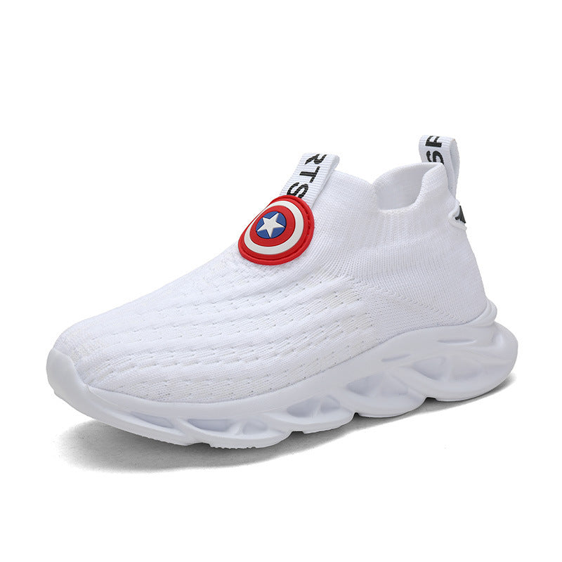 Children's Shoes Men's Knitted Shoes Small White Shoes - Mubimart -  