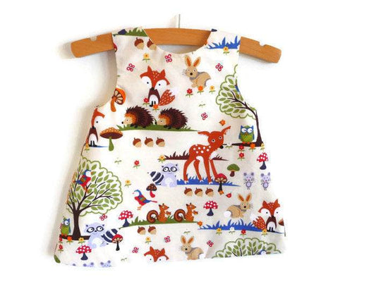 Children's Suit Girl Baby Baby Three-Piece Shorts + Headband + Dress - Mubimart