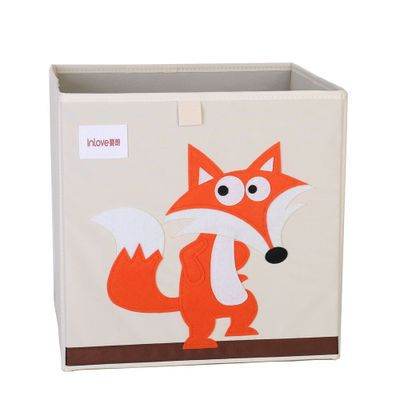 Children's Toy Storage Box Fabric Folding Storage Box - Mubimart