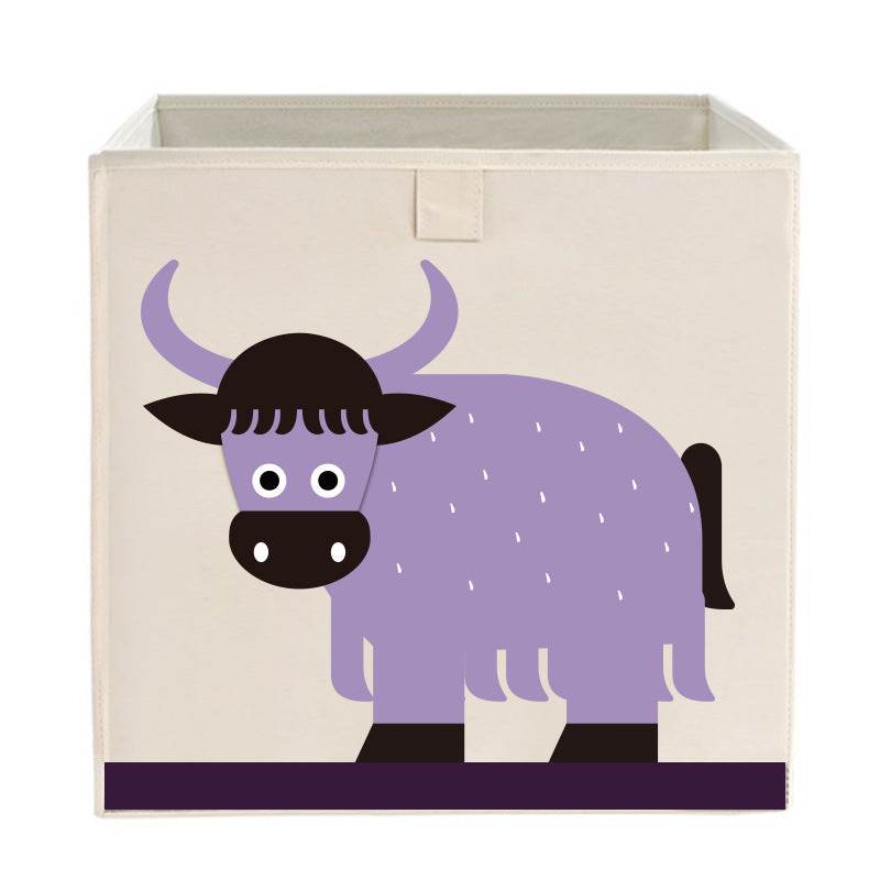 Children's Toy Storage Box Fabric Folding Storage Box - Mubimart