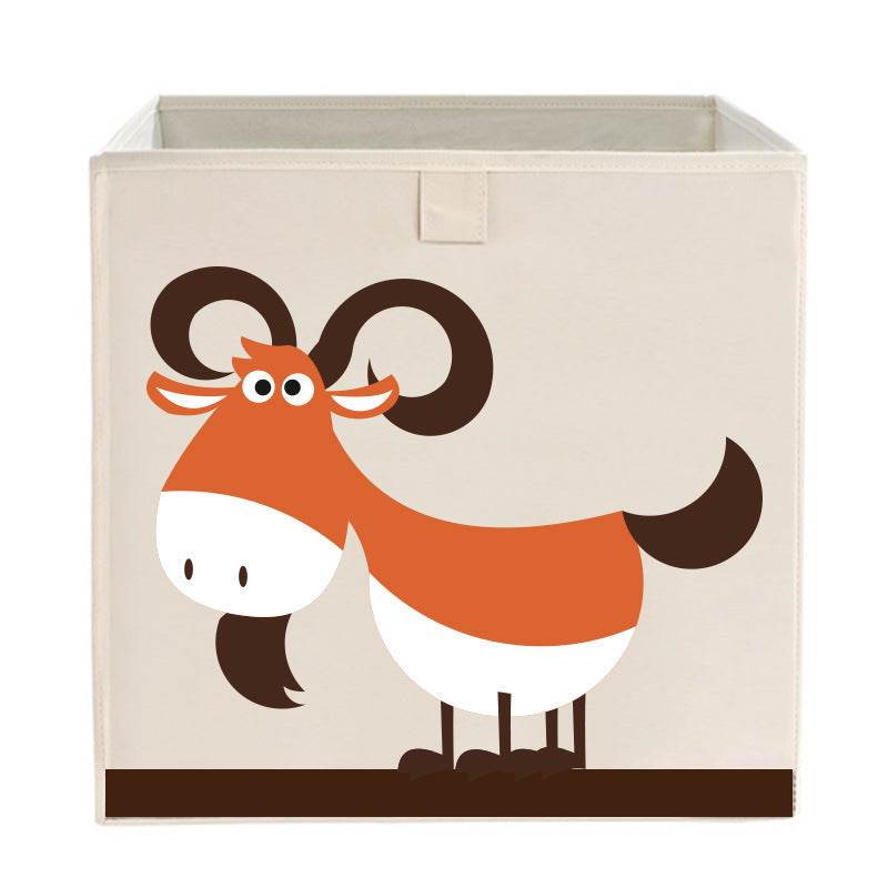 Children's Toy Storage Box Fabric Folding Storage Box - Mubimart