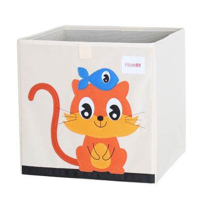 Children's Toy Storage Box Fabric Folding Storage Box - Mubimart