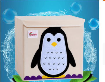Children's Toy Storage Box Fabric Folding Storage Box - Mubimart