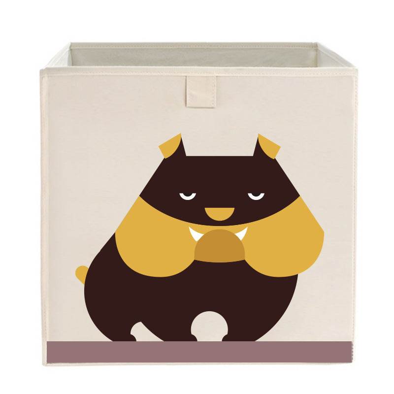 Children's Toy Storage Box Fabric Folding Storage Box - Mubimart