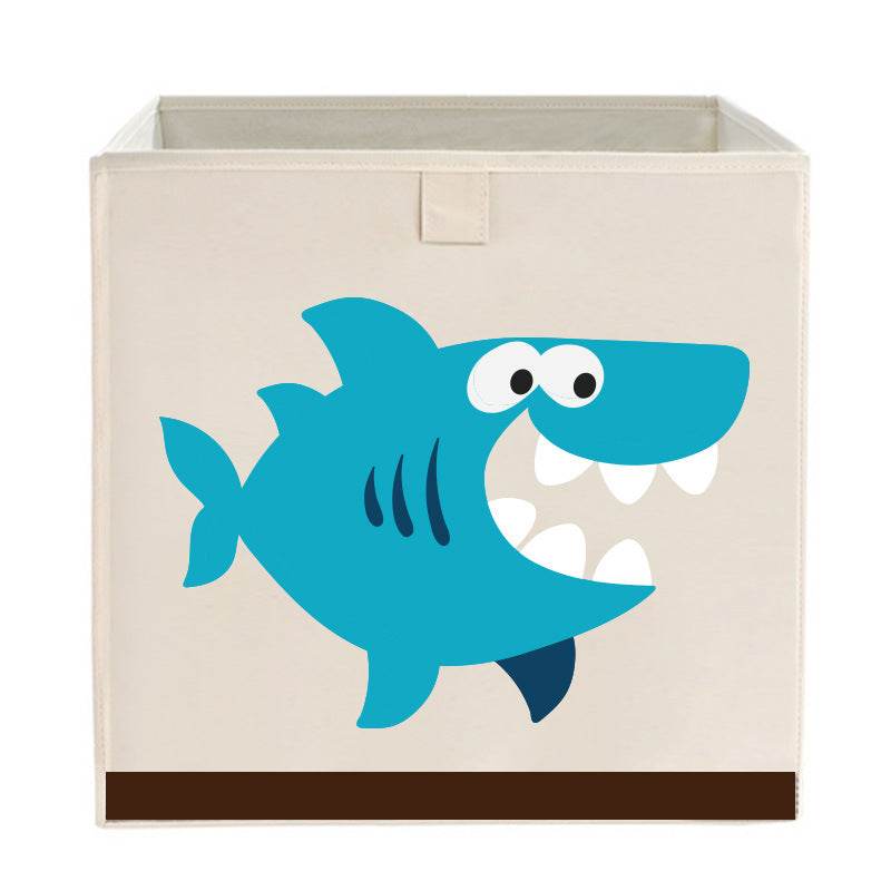 Children's Toy Storage Box Fabric Folding Storage Box - Mubimart