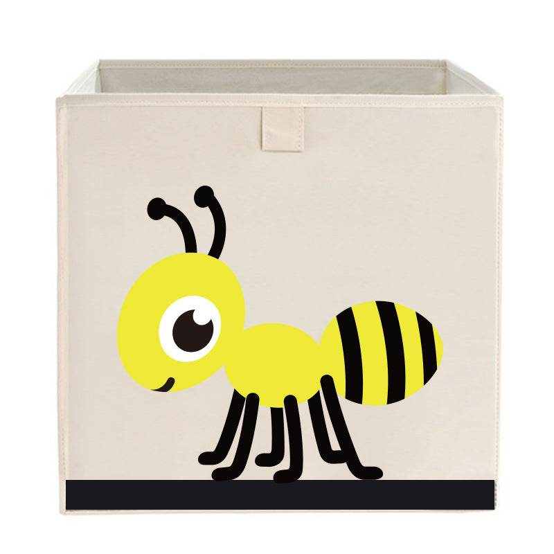 Children's Toy Storage Box Fabric Folding Storage Box - Mubimart
