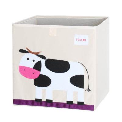 Children's Toy Storage Box Fabric Folding Storage Box - Mubimart