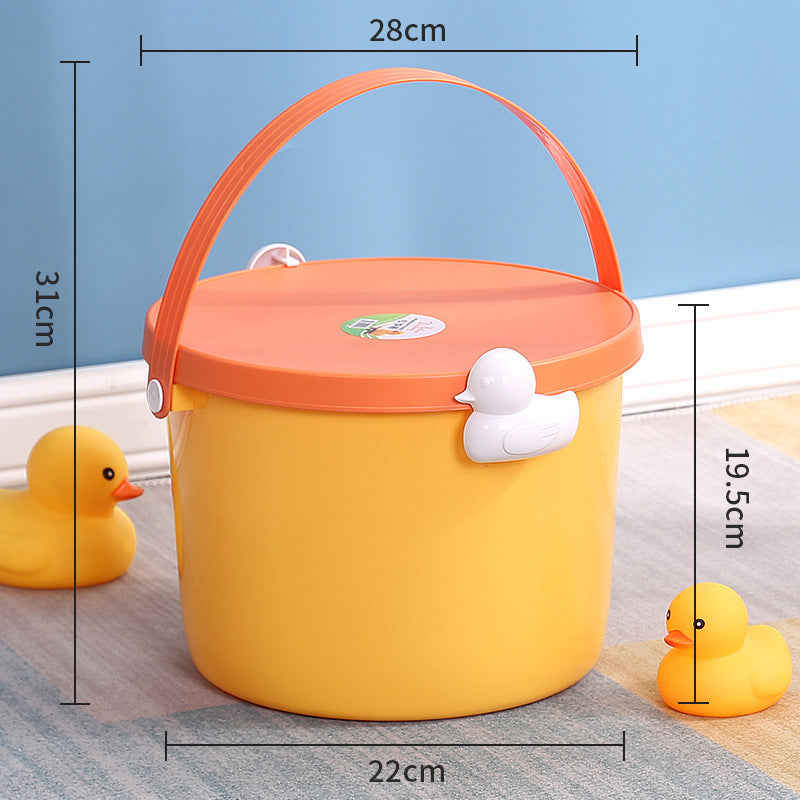 Children's Toy Storage Box Portable Cartoon Snack Basket - Mubimart -  