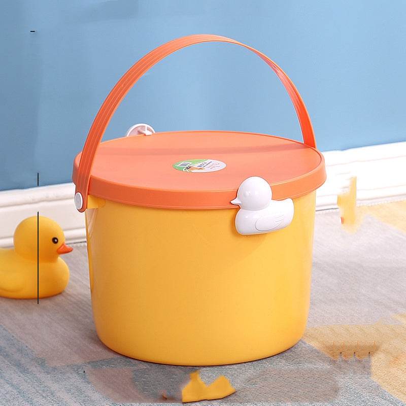 Children's Toy Storage Box Portable Cartoon Snack Basket - Mubimart