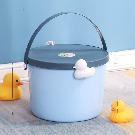 Children's Toy Storage Box Portable Cartoon Snack Basket - Mubimart