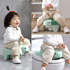 Children's Training Toilet Baby Urinal Portable Folding Travel Outing Baby Travel Potty - Mubimart - Baby Toilets 