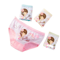 Children's Underwear Girls Pure Cotton Boxer - Mubimart -  