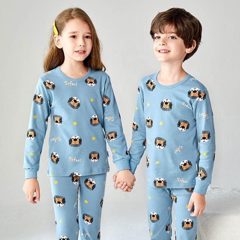 Children's Underwear Set Cotton Boys And Girls Underwear Set Pajamas - Mubimart