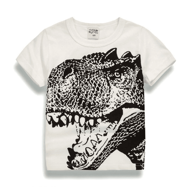 Children's Wear Summer New Korean Children's Boys Cotton T-shirt Men's Treasure In Children's Short Sleeves - Mubimart