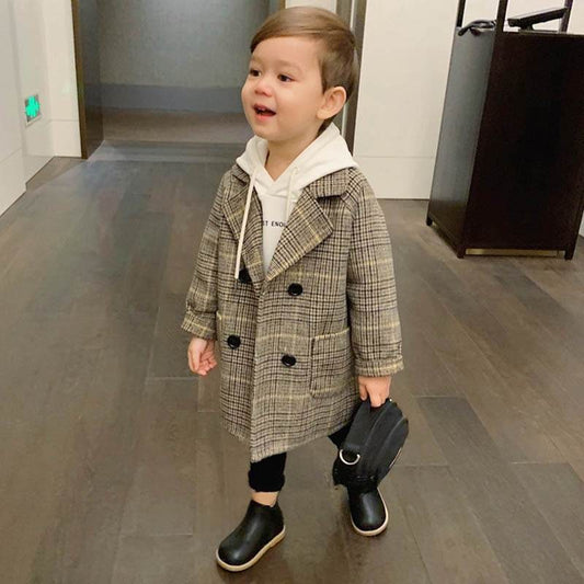 Children's autumn and winter coat - Mubimart