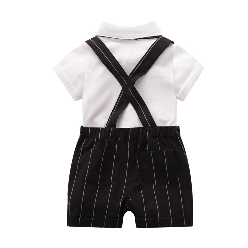 Children's clothing summer boy short-sleeved baby clothes - Mubimart -  