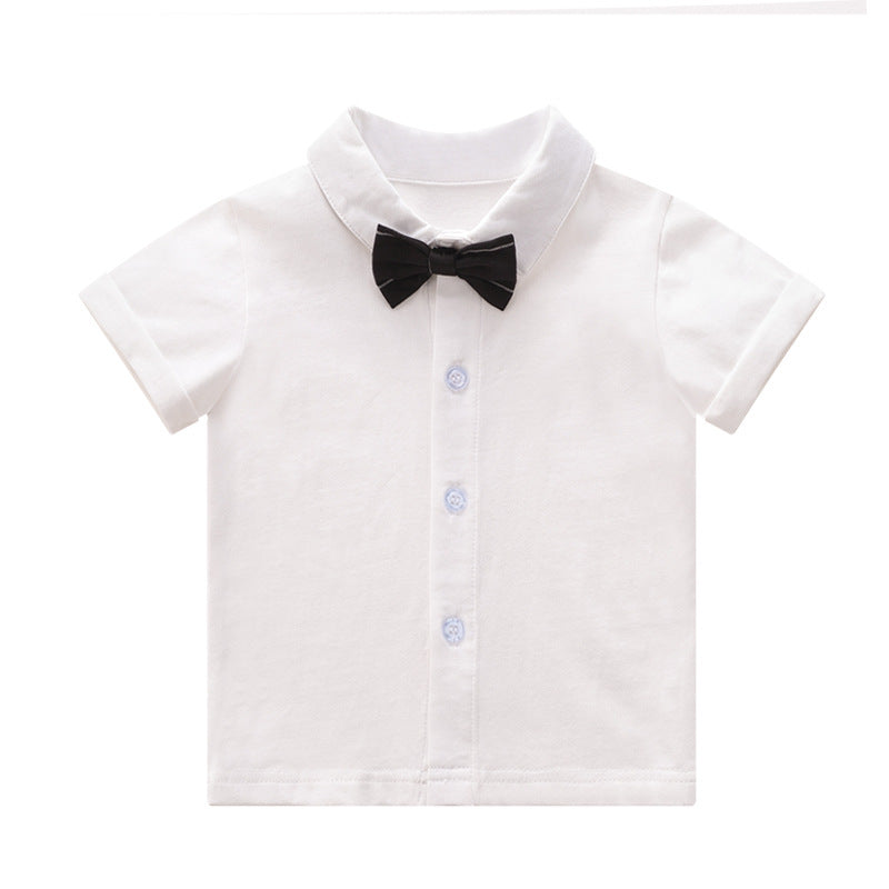 Children's clothing summer boy short-sleeved baby clothes - Mubimart -  