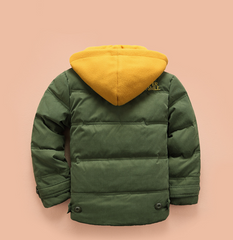 Children's down jacket boy new Korean version of the thickening down jacket in the children's winter clothing - Mubimart -  