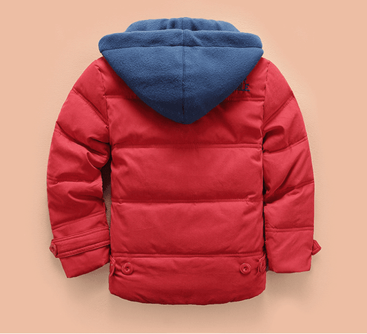 Children's down jacket boy new Korean version of the thickening down jacket in the children's winter clothing - Mubimart