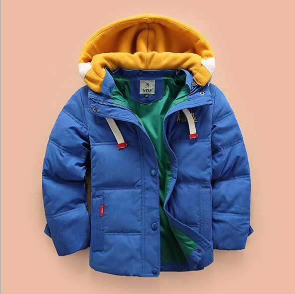 Children's down jacket boy new Korean version of the thickening down jacket in the children's winter clothing - Mubimart -  